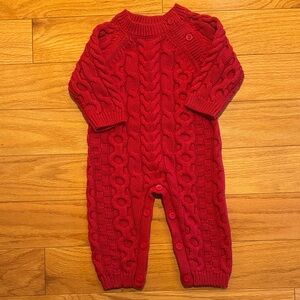 Cable Knit Baby One Piece